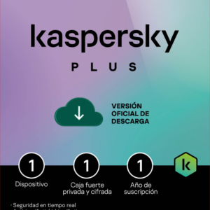 Kaspersky Plus 1 dispositivos 1 año