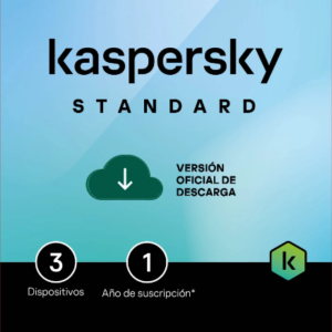 Kaspersky Standard 3 Dispositivos 1 Año