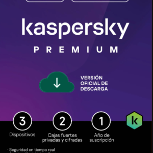 Kaspersky Premium 3 dispositivo 1año