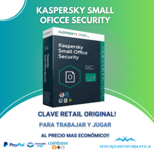Kaspersky Small Office Security   50-Mobile ; 50 Dispositivos; 5-Server; 1 año