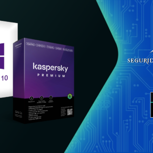 Kaspersky Premium 1 Año + Windows 10 Pro OEM Permanente