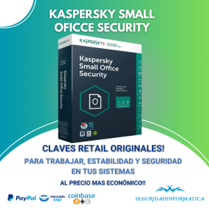 Kaspersky Small Office Security Mobile; 50-Dispositivos; 5-Server; 2 Años