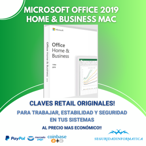 Microsoft Office 2019 Home & Business MAC
