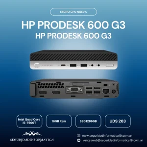 HP Prodesk 600 G3