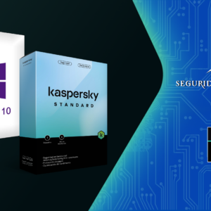 Kaspersky Standard 1 Año + Windows 10 Pro OEM Permanente