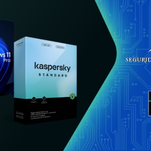 Kaspersky Standard 1 Año + Windows 11 Pro OEM Permanente