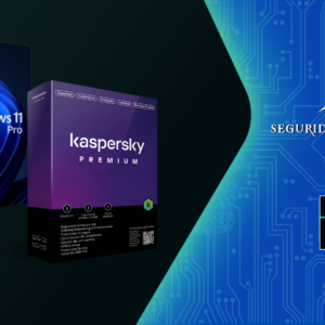 Kaspersky Premium 1 Año + Windows 11 Pro OEM Permanente