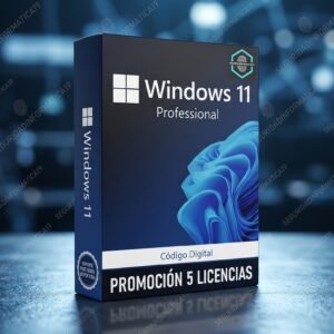 Pack x5 Licencias Windows 11 Pro