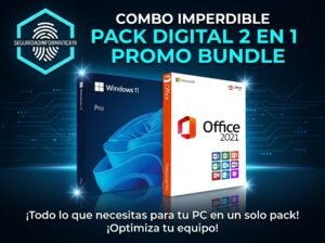 Bundle Pro: Windows 11 Pro + Microsoft Office 2021 Professional Plus