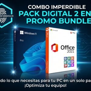 Bundle Pro: Windows 11 Pro + Microsoft Office 2021 Professional Plus